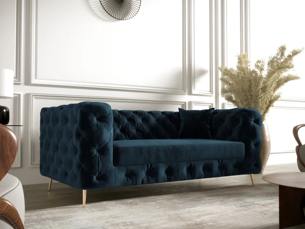 Chesterfield dwuosobowy