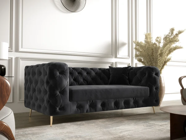 Chesterfield dwuosobowy