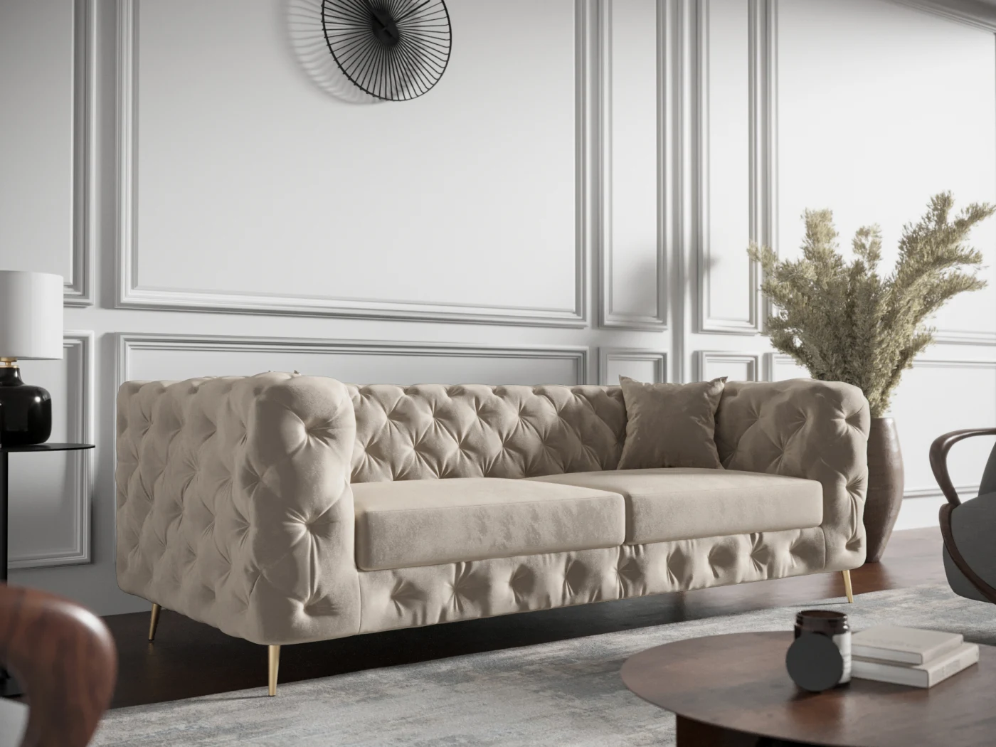 Chesterfield Trzyosobowy – EN Meble