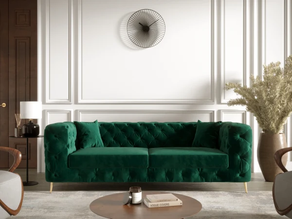 Chesterfield trzyosobowy