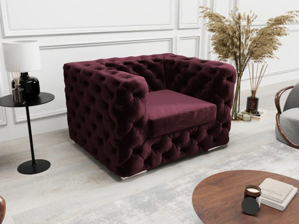 Fotel Chesterfield do modelu z funkcja spania