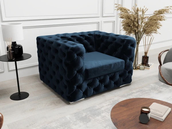 Fotel Chesterfield do modelu z funkcja spania