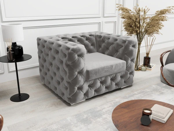 Fotel Chesterfield do modelu z funkcja spania